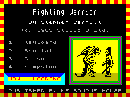 Fighting Warrior Title